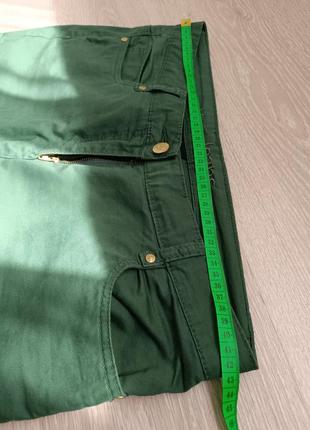 Штани штанішки зелені брюки штанці джинс джинси класичні натуральні gina benotti9 фото