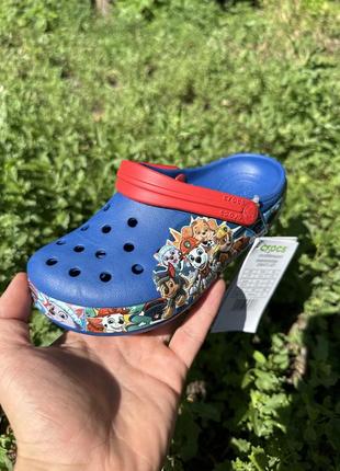 Дитячі крокси сині crocs щенячій патруль2 фото