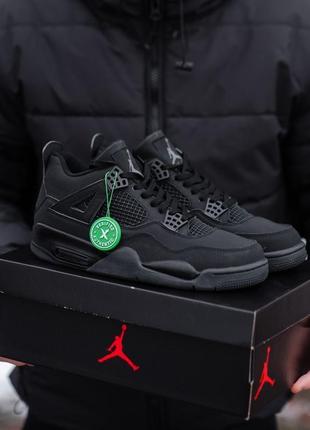 Nike air jordan 4 retro "black cat"