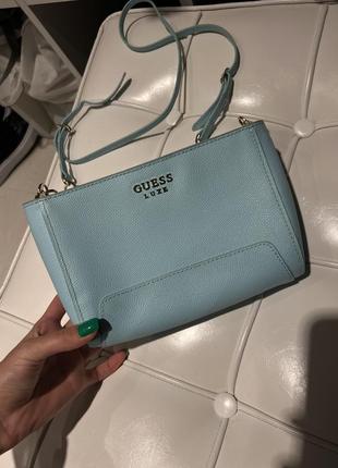 Сумочка бирюзовая guess