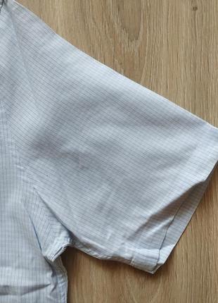 Рубашка с коротким рукавом yves saint laurent pour bomme, размер xl, состояние отличное6 фото