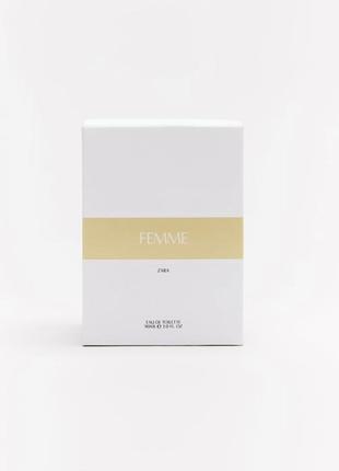 Новая женская парфюмированная вода парфюма для женщин зара zara femme parfum 90 ml испания