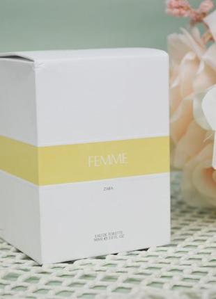 Новая женская парфюмированная вода парфюма для женщин зара zara femme parfum 90 ml испания5 фото