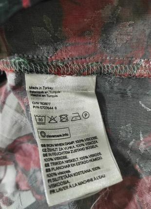 Сукня в китайському стилі сток нова h&m в квітковий принт9 фото