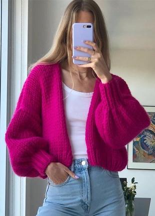 Базовый кардиган из шерсти альпака
