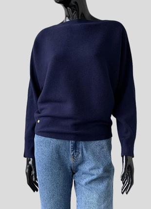 Свободный хлопковый свитер джемпер lauren ralph lauren свободного кроя хлопок/вискоза