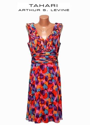 Шовкове гарне плаття на підкладці tahari arthur s. levine2 фото