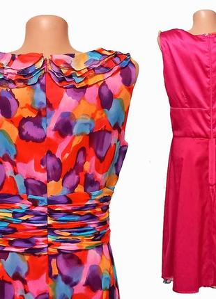 Шовкове гарне плаття на підкладці tahari arthur s. levine10 фото