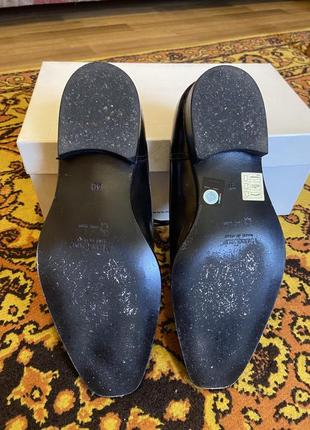 Мужские туфли mario bruni черные италия