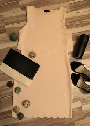 Красивое элегантное платье цвета «розовая пудра» new look (великобритания🇬🇧)