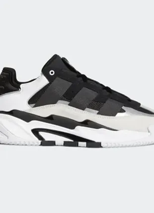 Кросівки adidas niteball black white