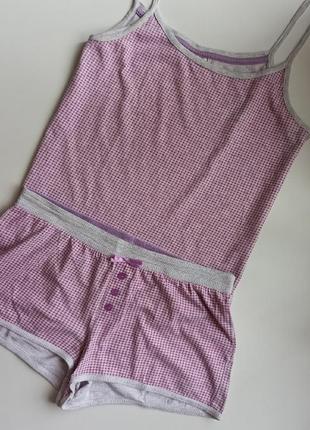 Ночной комплект шорты с майкой италия. пижама.1 фото