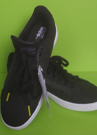 Adidas чорні кросівки кеди, 7,5/41