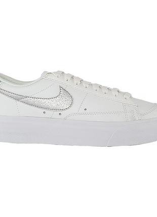 Женские кроссовки nike w blazer low platform ess белый 40.5 (dq7571-101 40.5)