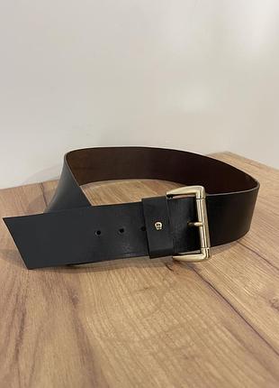 Шкіряний ремінь бренд  etienne aigner vintage