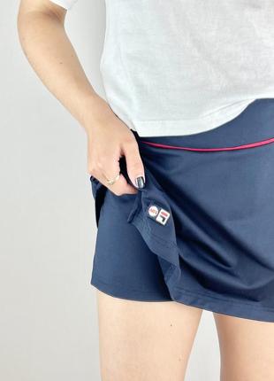 Спортивная теннисная юбка шорты fila оригинал спортивная теннисная юбка шорты оригинал3 фото