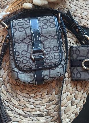 Фирменная сумка и кошелек lancel