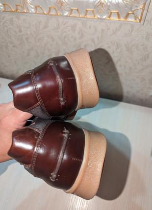 Hotter туфли макассины 43-44 р по стельке 28.5 см обутые 2 раза кожаные4 фото