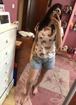 Футболка/майка/жіночий одяг/принт кавун/літо