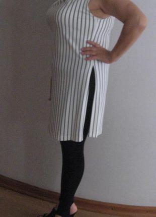 Туника черно-белая р-р 46