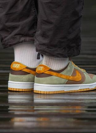 Кроссовки nike sb dunk low brown khaki3 фото