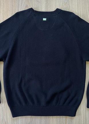 Мужской винтажный теплый хлопковый свитшот свитер с нашивкой ecko unltd