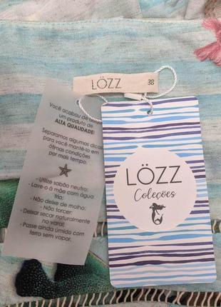 Lozz оригинальное бразильское платье миди из льна и вискозы2 фото