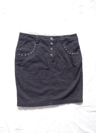 S-m, поб 46-50, новая джинсовая юбка jean pascale7 фото