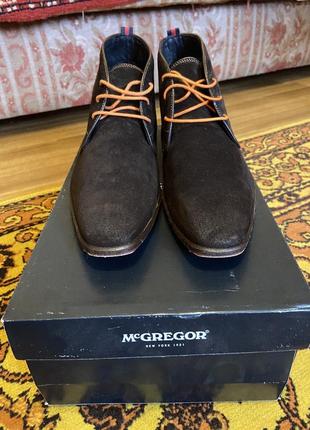 Мужские кожаные ботинки mcgregor