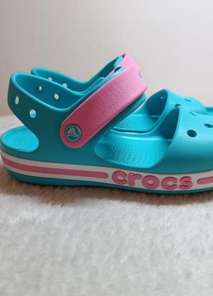 Босоніжки сандалії крокси  crocs j2 crocband sandal