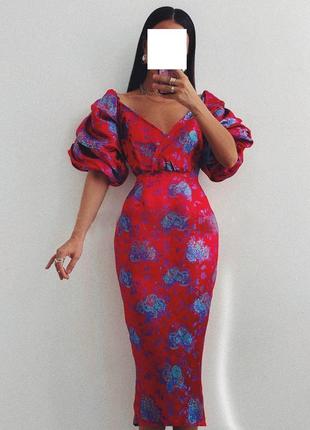 Распродажа платье prettylittlething миди asos с полуоткрытой спиной6 фото