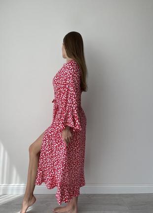 Халат сукня з воланами2 фото