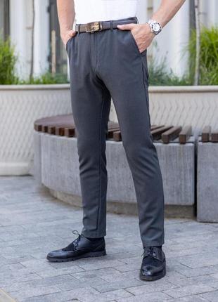Мужские демисезонные брюки "100% v2". антрацит2 фото