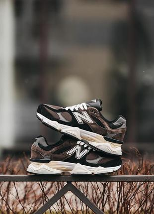 Кроссовки new balance 9060 brown коричневые 842851 фото