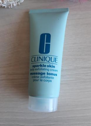 Крем для тіла відлущуючий
clinique sparkle skin body exfoliating cream, 75 мл