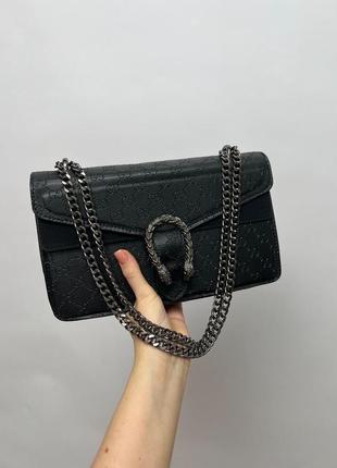 Сумка gucci dionysus black8 фото