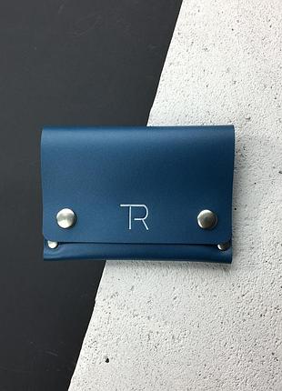 Міні гаманець з натуральної шкіри, мини-кошелек, hand made.