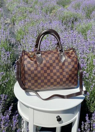 Сумка louis vuitton speedy 30 brown