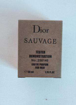 Dior sauvage оригинал тестер