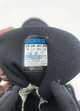 Трекінгові черевики hoka anacapa mid gtx gore-tex (1119372 bblc) оригінал6 фото