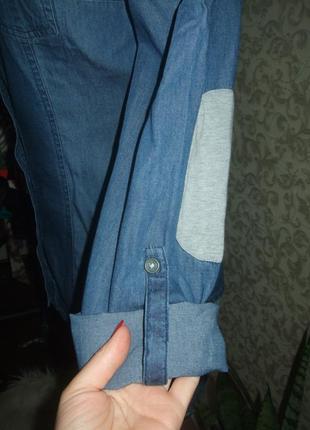 Tally weijl джинсовая рубашка5 фото