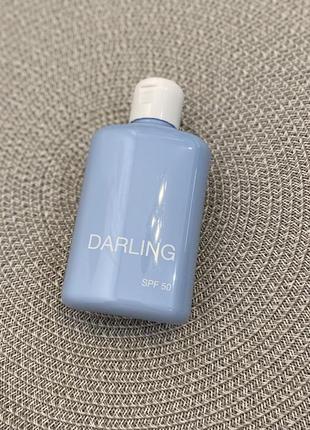 Сонцезахисний крем для обличчя та тіла darling spf 50, 150 мл