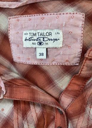Блуза легкая клёш tom tailor4 фото