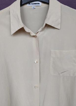 Блуза рубашка от jil sander3 фото