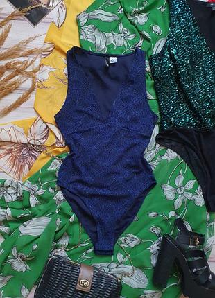 Летнее блестящее боди