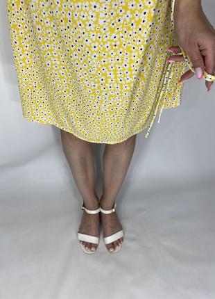 Легка , приваблива літня сукня5 фото