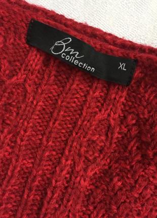Теплый объемный свитер bm collection xl---52-56 размер.3 фото