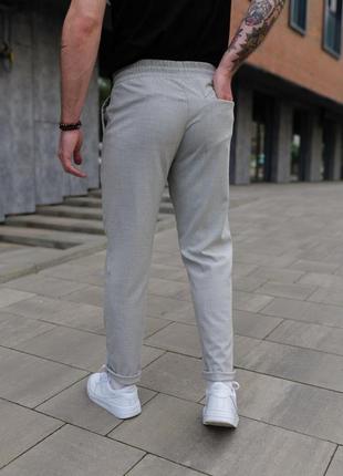 Стильные мужские деловые брюки брюки брюки классические однотонные качественные2 фото
