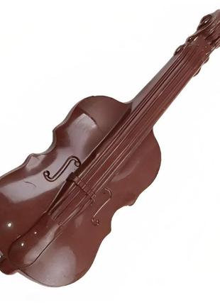 Форма полікарбонатна для шоколадних цукерок та шоколаду 3d на магніті «віолончель» 23 x 12.5 см3 фото