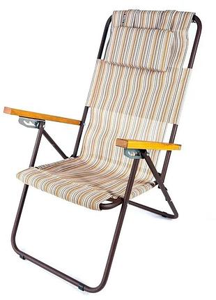 Шезлонг ranger comfort 1 для відпочинку в саду та на природі
